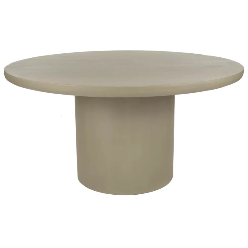 DINING TABLE LIME PLASTER BEIGE 150